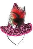 CAPPELLINO CON CERCHIETTO STREGA DI HALLOWEEN